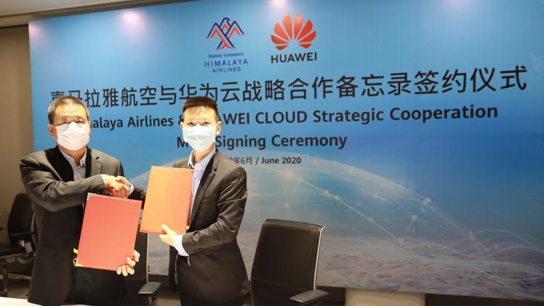 Huawei HImalayan Airlines cloud coperation