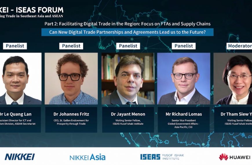 Nikkei Iseas Forum facilitating digital trade