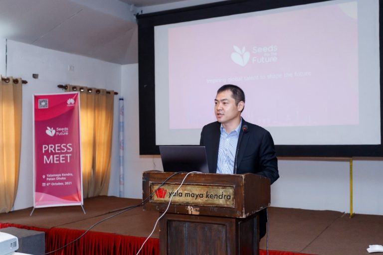 Huawei-Nepal-CEO William Zhang
