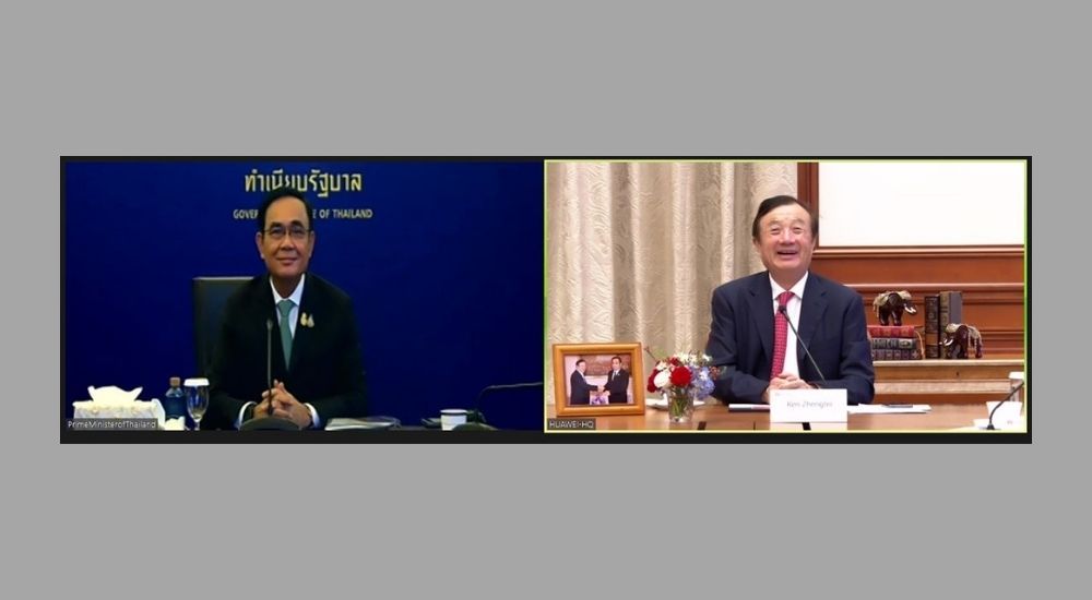 Thailand PM and Huawei CEO Ren Zhengfei Meeting