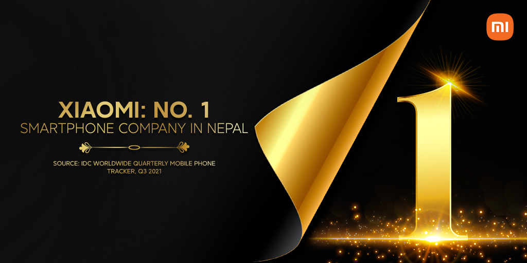 Xiaomi No 1 smartphone brand 5 consecutive quarter Nepal