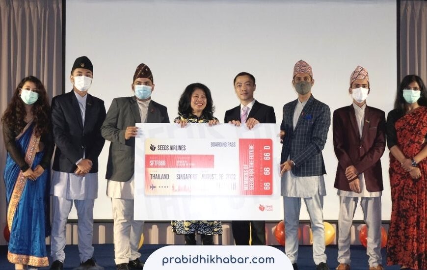 Team nepal wins tech 4 good at huawei sheeds for the future