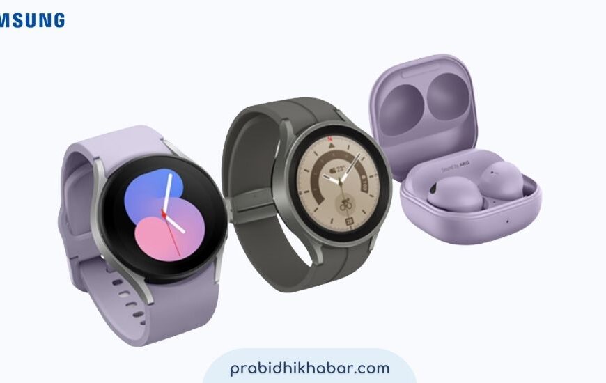 Galaxy buds2 pro and galaxy watch 5 series launched in nepal