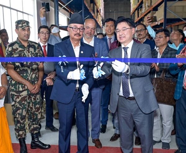 सामसङको नवलपरासीमा टेलिभिजन फ्याक्ट्रीको उद्घाटन