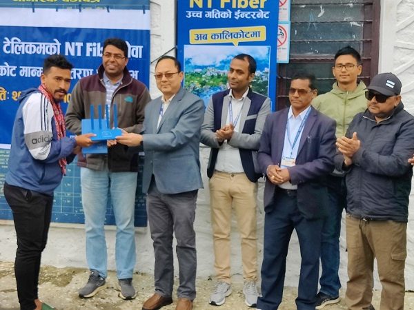 नेपाल टेलिकमको फाइबर इन्टरनेट जुम्ला र कालिकोटमा