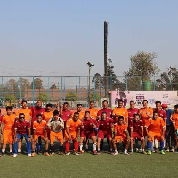 Ncell NSL friendly football match
