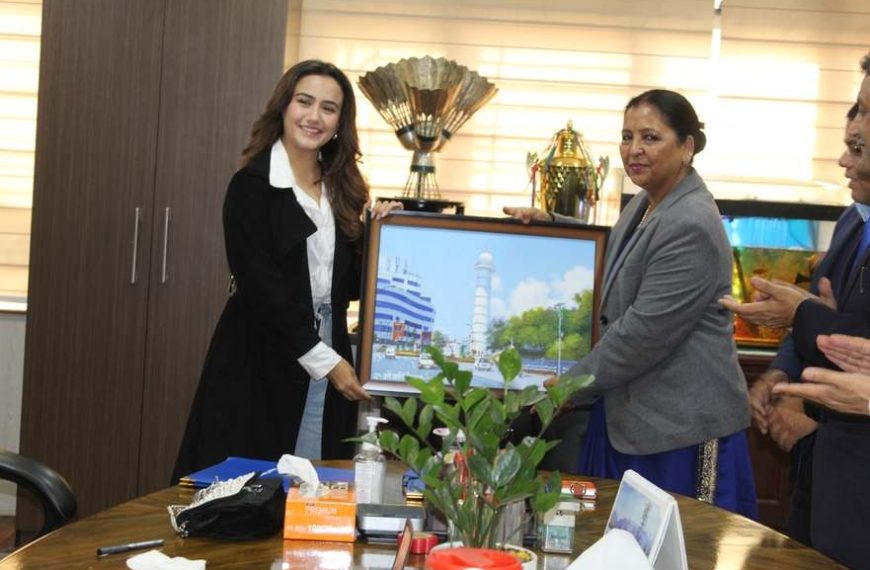 Swastima Khadka Nepal Telecom brand ambassador