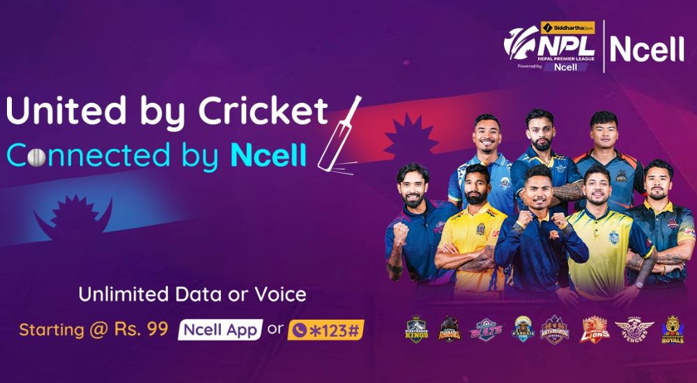 Ncell powered by partner of CAN for NPL Season 2 2025