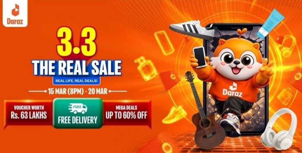 Daraz March 3.3 2026